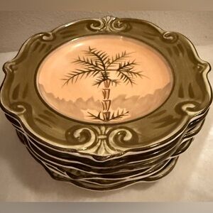 6 Sauvignon “West Indies” salad/ appetizer/ dessert plates. 8”